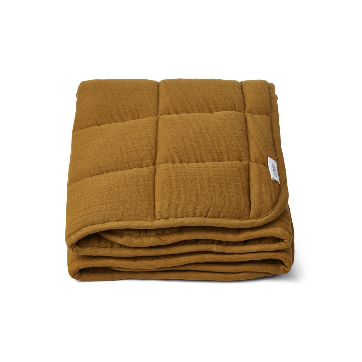 Liewood Mette Quilted Blanket in Olive Green