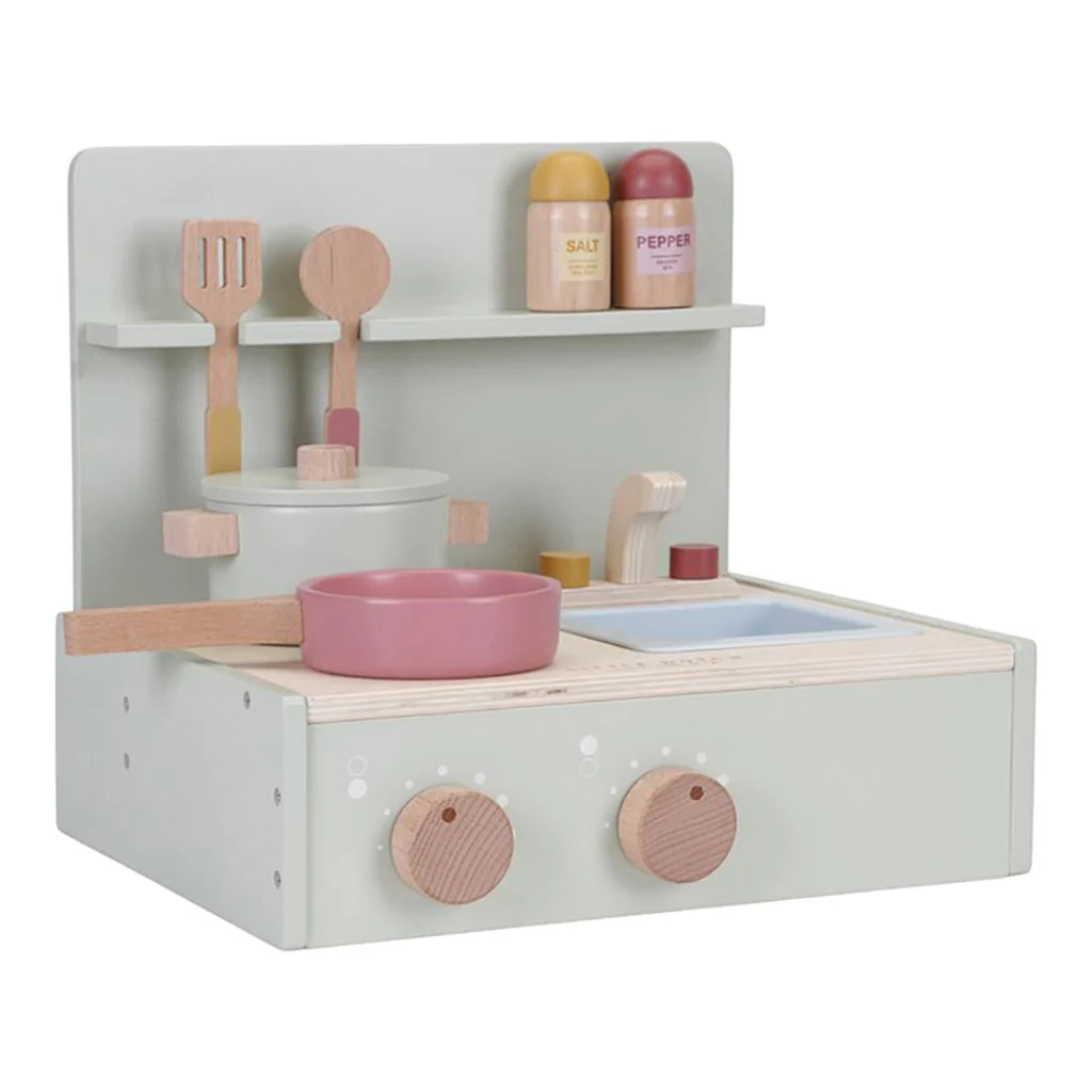 Children's Kitchen Accessories, Foldable Children's Kitchen Mint 