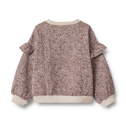 Wheat Lulle Sweatshirt - Lilac Flowers