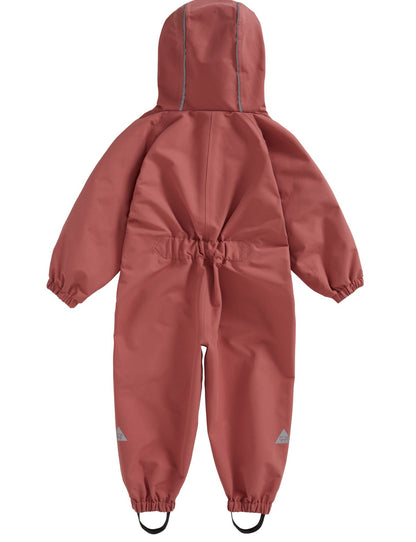 Toastie Waterproof Packable Puddlesuit - Pink Rose Bunny