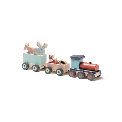 Kids Concept - Animal Wood Train