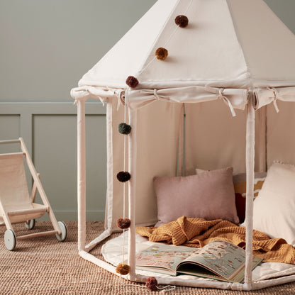 Kids Concept Pavilion Play Tent - Off White