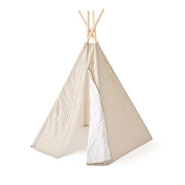 Kids Concept Teepee Tent - Blue Stripe