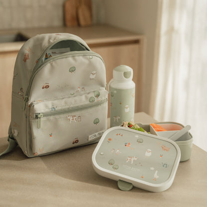 Little Dutch Mepal Lunchbox - Little Farm - Water Bottle And backpack