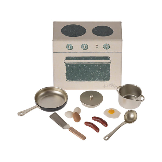 Maileg Cooking Set With Food