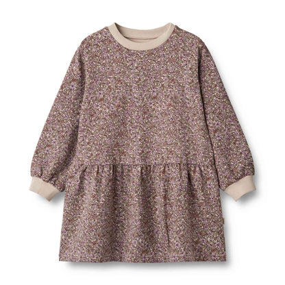 Wheat Zenia Jumper Dress - Lilac Flowers