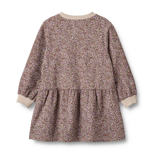 Wheat Zenia Jumper Dress - Lilac Flowers