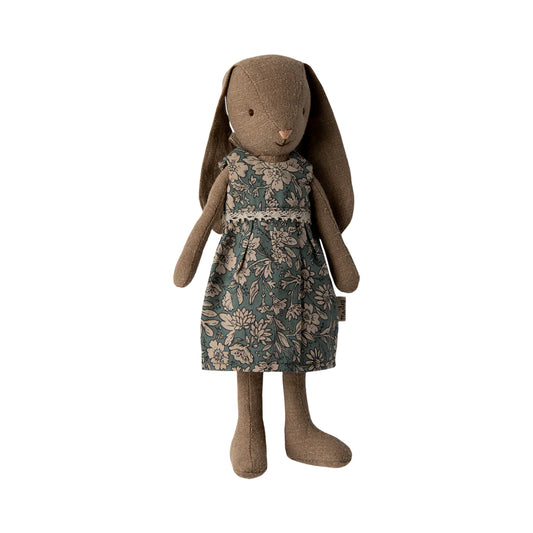 Maileg Bunny Size 1 - Brown Dress