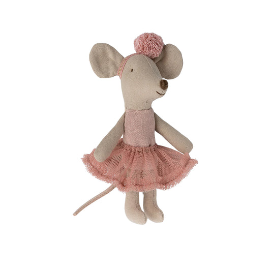 Maileg Ballerina Mouse Little sister - Rose