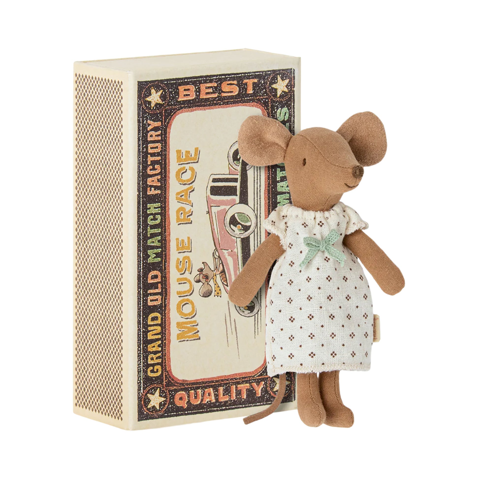 Maileg Big Sister Mouse In Matchbox