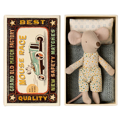 Maileg Little Brother Mouse In Matchbox