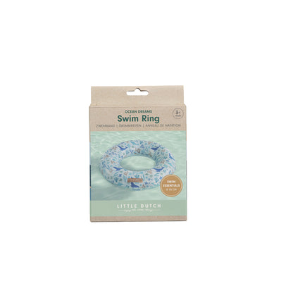 Little Dutch Swim Ring Ocean Dreams - Blue