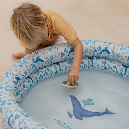 Little Dutch Paddling Pool 80cm - Ocean Dreams Blue