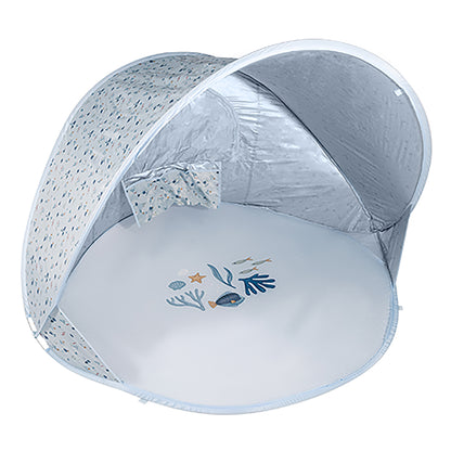 Little Dutch Pop-Up Beach Tent - Ocean Dreams Blue