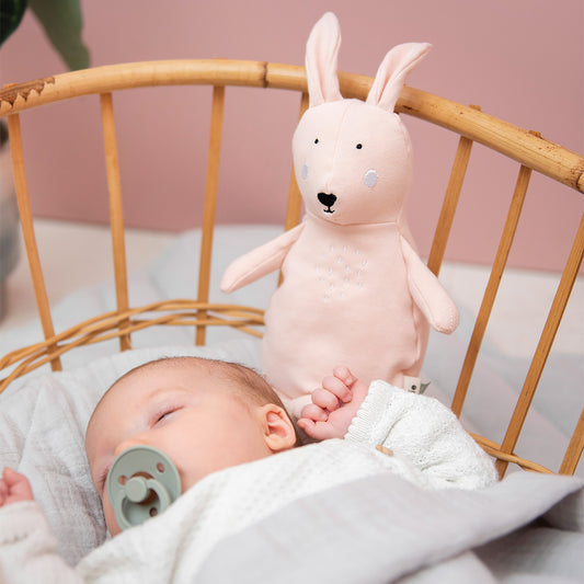 Trixie organic Plush Toy Small - Mrs. Rabbit with baby