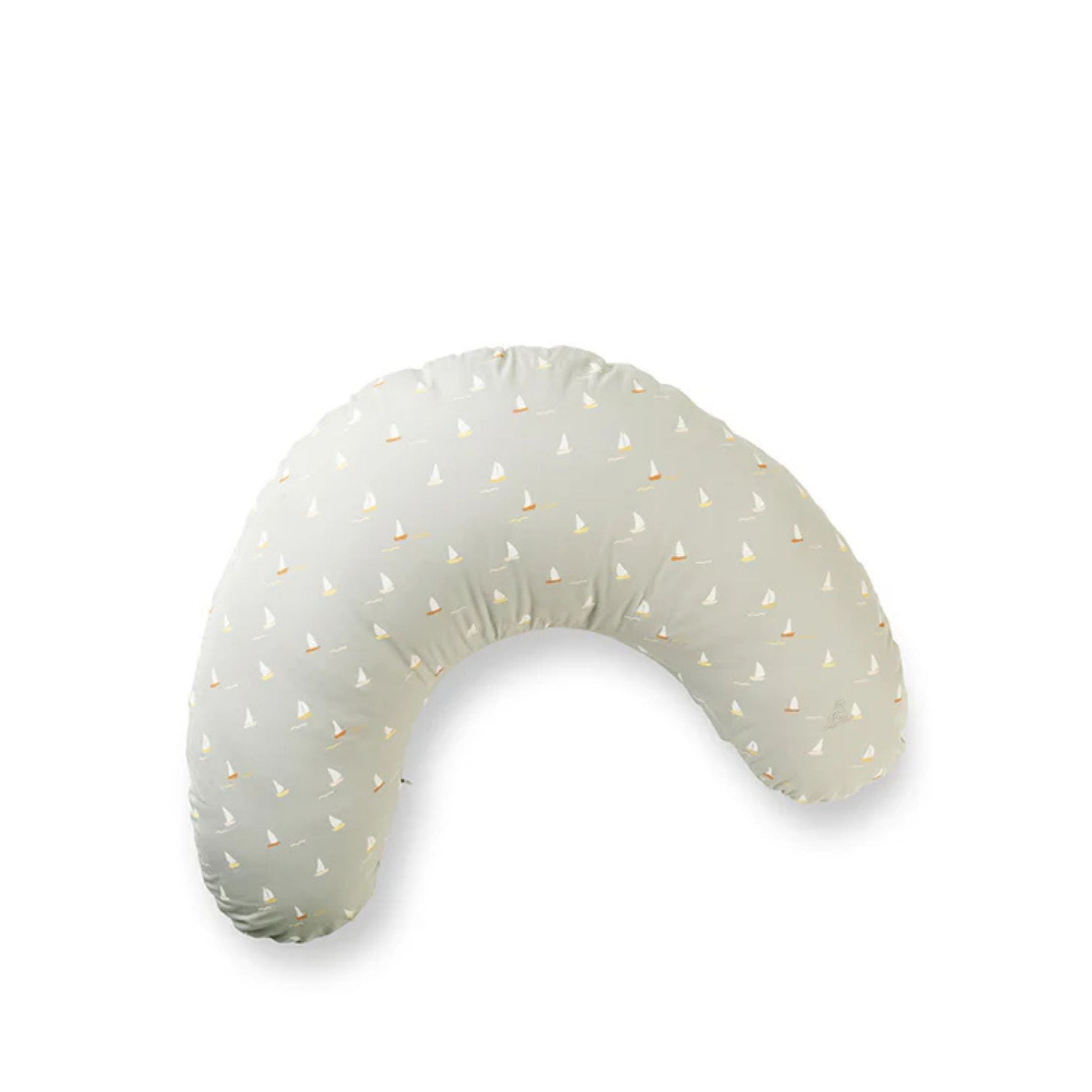 Dear April Nursing Pillow - Sailboats