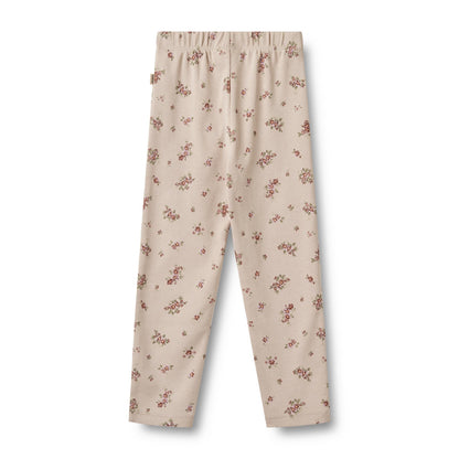 Wheat Mila Long Sleeve Pyjamas - Pale Lilac Flowers