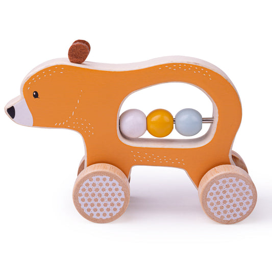 Bigjigs Toys Push Along Bear