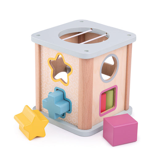 Bigjigs Toys Wooden Shape Sorter