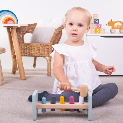 Bigjigs Toys Wooden Hammer Bench