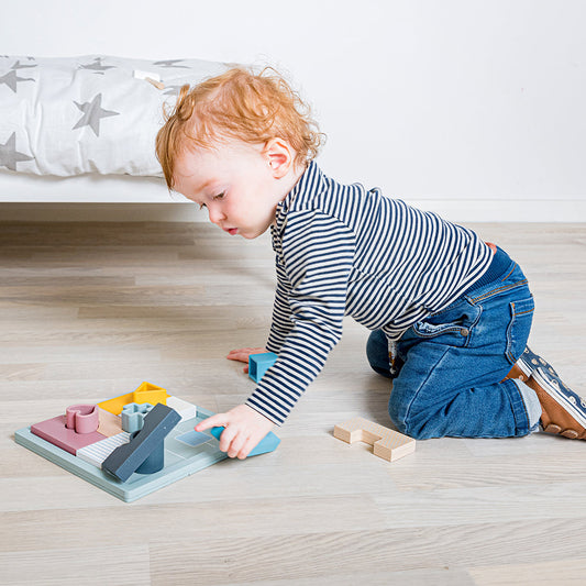 Bigjigs Toys Mosaic Puzzle & Shape Sorter