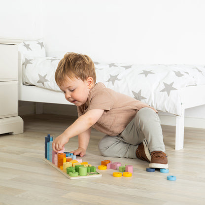 Bigjigs Toys 1-10 Wooden Counting Board