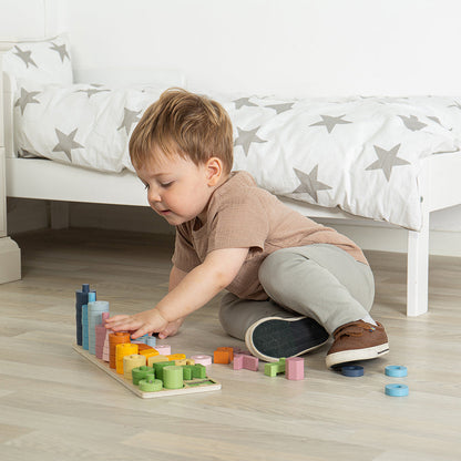 Bigjigs Toys 1-10 Wooden Counting Board