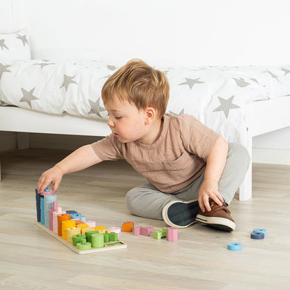 Bigjigs Toys 1-10 Wooden Counting Board