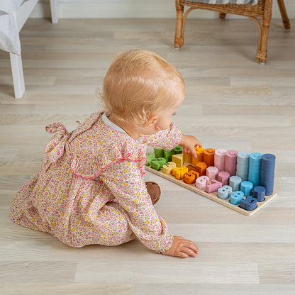 Bigjigs Toys 1-10 Wooden Counting Board