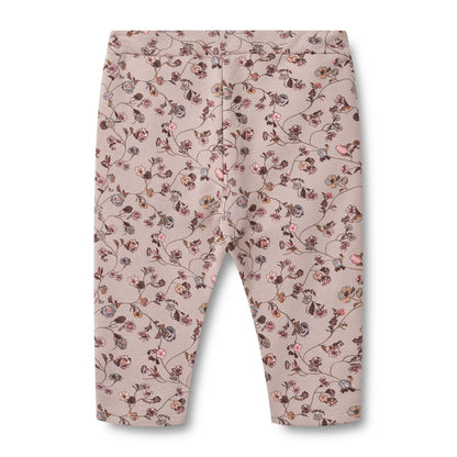 Wheat Vibe Jersey Trousers - Dry Rose Flower Vine