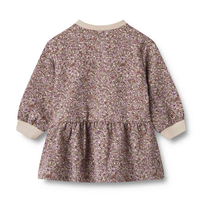 Wheat Baby Zenia Jumper Dress - Lilac Flowers