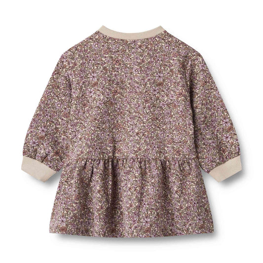 Wheat Baby Zenia Jumper Dress - Lilac Flowers