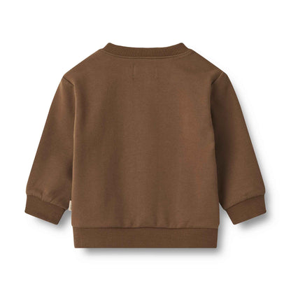 Wheat Baby Carlo Sweatshirt - Coffee Bean