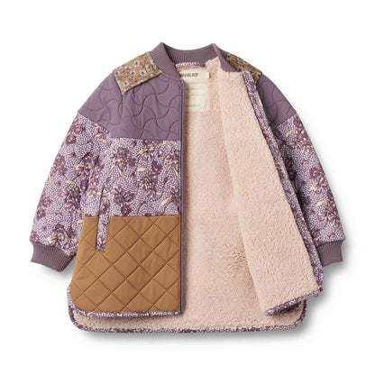 Wheat Hadis Thermo Jacket - Lilac Tulips