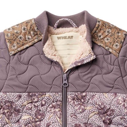 Wheat Hadis Thermo Jacket - Lilac Tulips