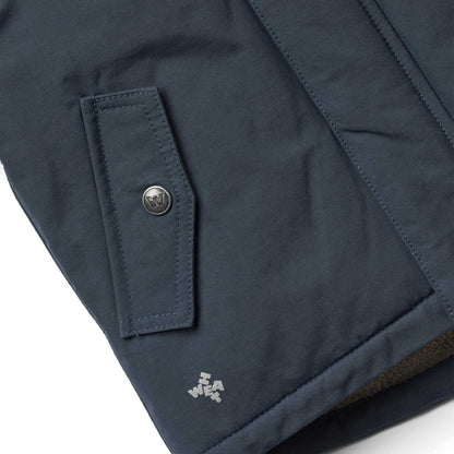 Wheat Kasper Waterproof Tech Jacket - Dark Blue