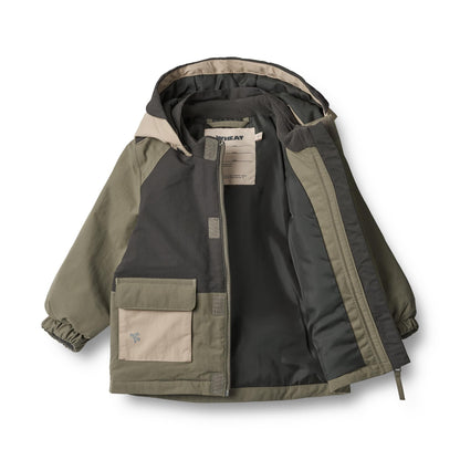 Wheat Baby Laust Waterproof Tech Jacket - Dry Leaves