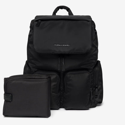 Tiba + Marl Alto Changing Backpack - Black