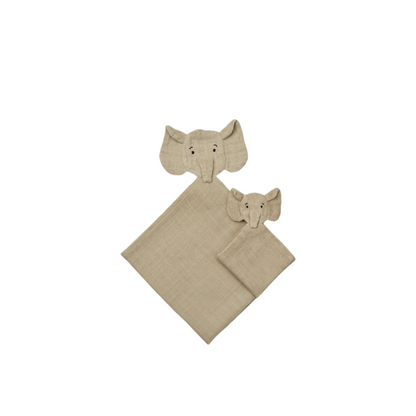 Liewood Alya Elephant Cuddle Cloth Set - Mist