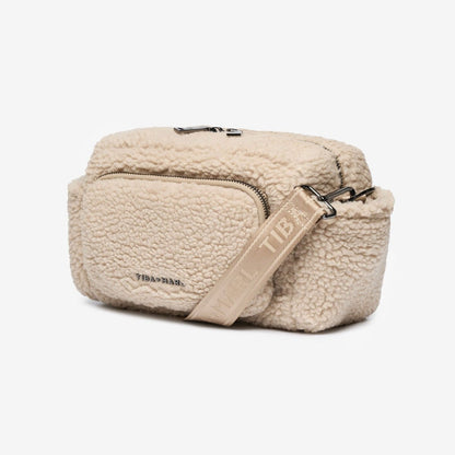 Tiba + Marl Inka Buggy Organiser - Beige Borg Fleece