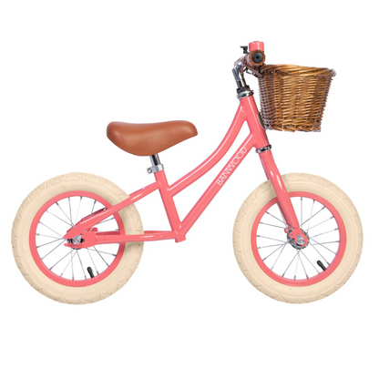 Banwood First Go Balance Bike - Coral