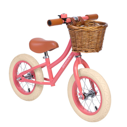 Banwood First Go Balance Bike - Coral