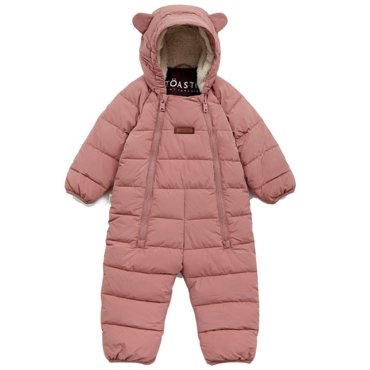 Toastie Cloud Onesie - Damask Quilted Pink