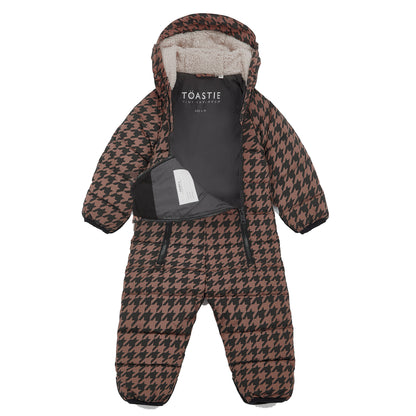 Toastie Cloud Onesie - Houndstooth