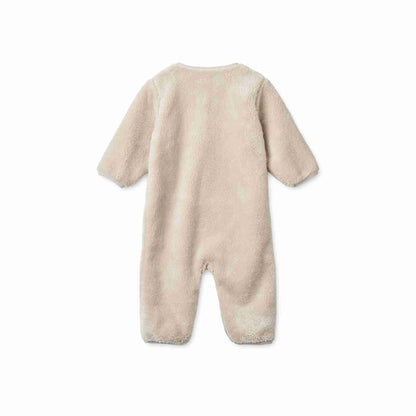 Liewood Baby Bailey Pile Pramsuit - Sandy