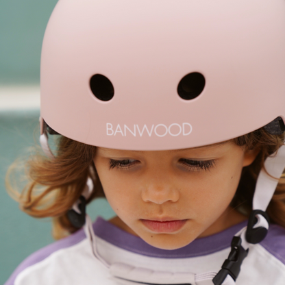 Banwood Kids Eco Helmet - Faded Pink