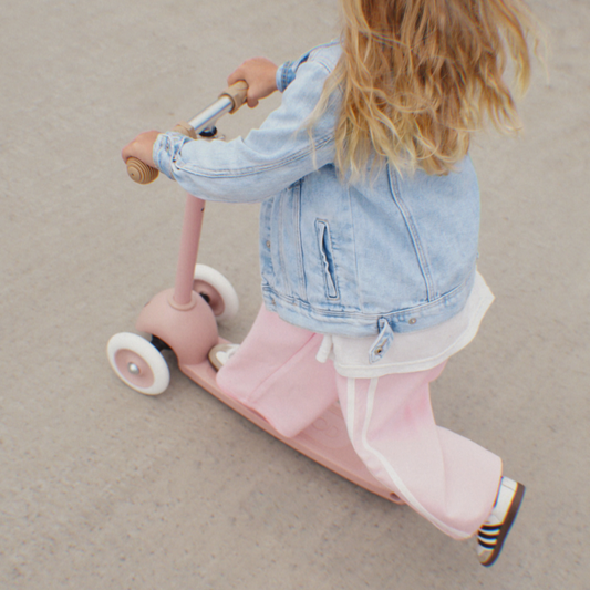 Banwood Kids Eco Scooter - Dusty Rose