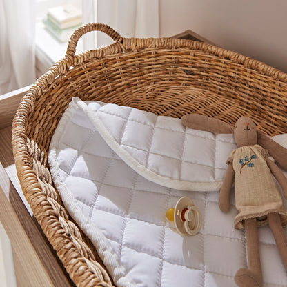 CuddleCo Musa Changing Basket & Liner - Rattan