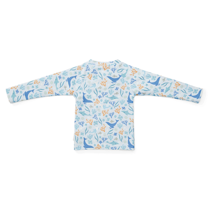 Little Dutch Long-Sleeve Rash Vest Ocean Dreams Blue