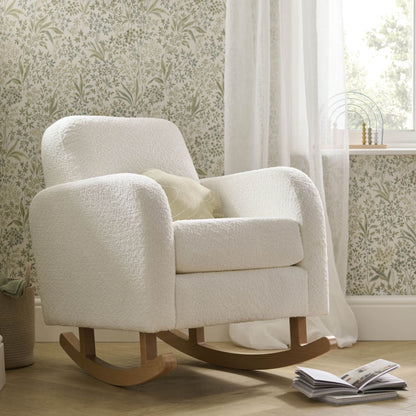 Cuddleco Etta Nursing Chair - Boucle Off White